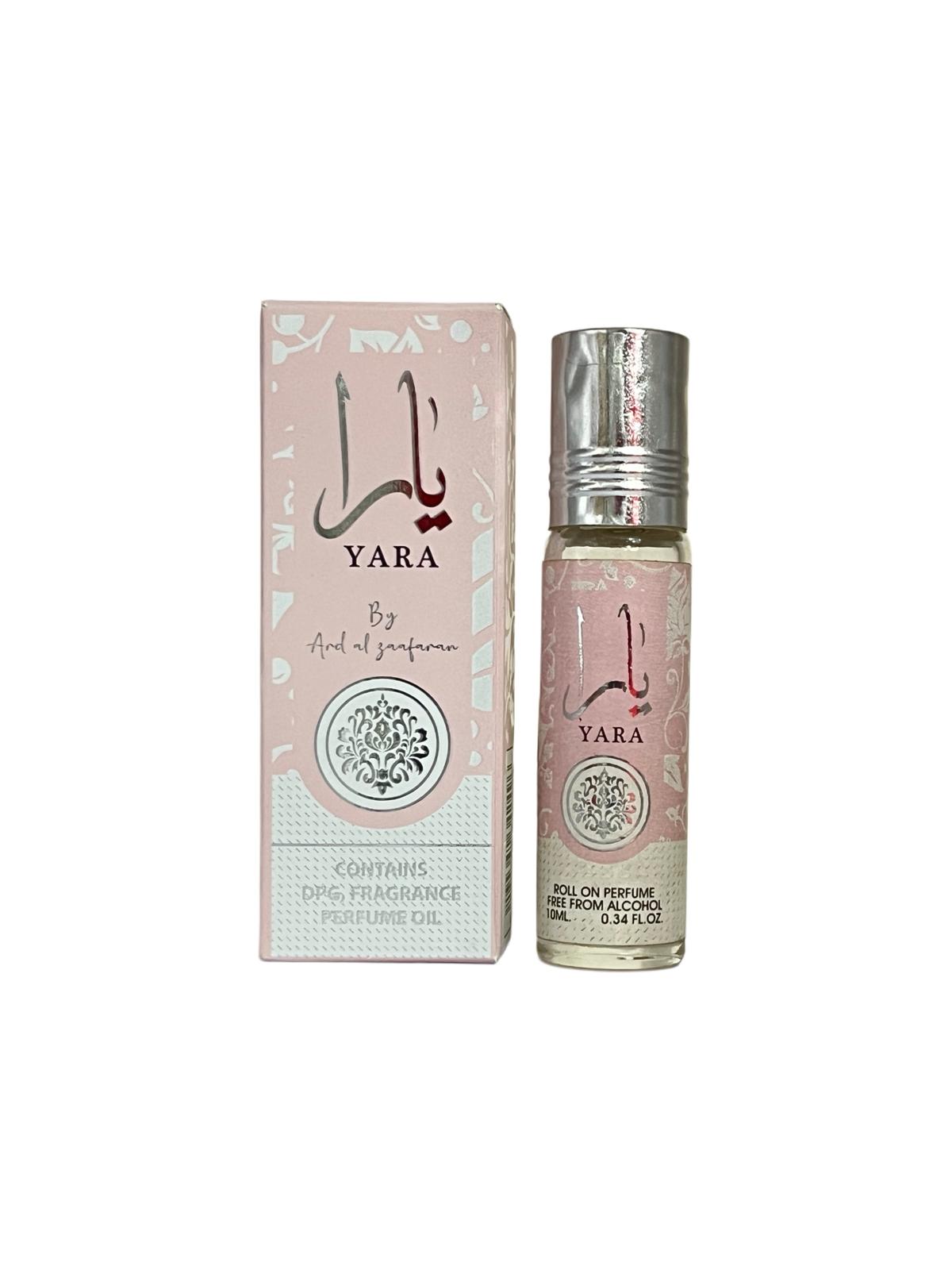 Yara rose - roll on huile parfumé 10 Ml