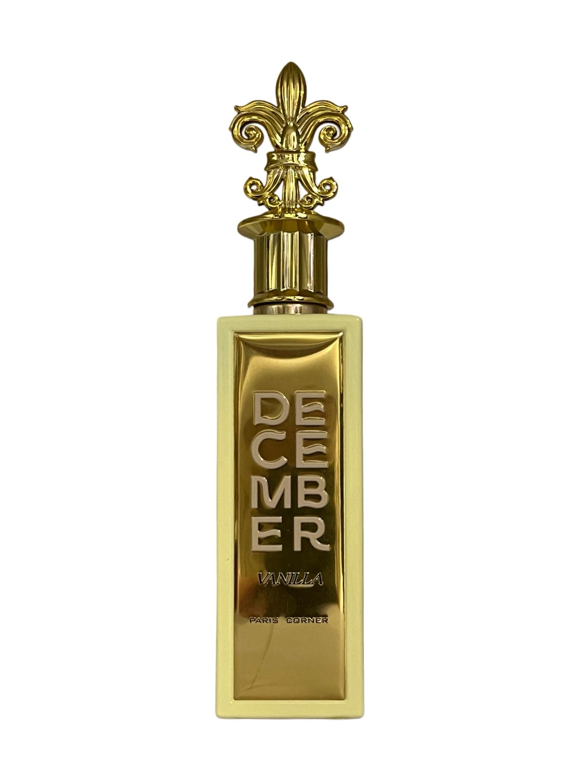 Eau de parfum - December Vanilla - Parfum Femme - Paris Corner - 100 Ml