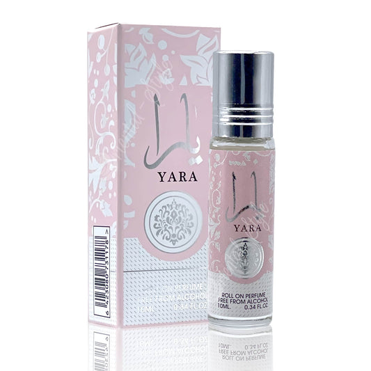 Yara rose -roll on perfume 10 Ml