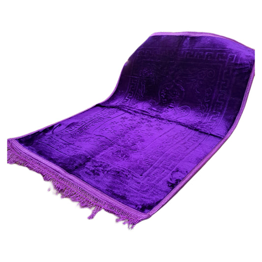 Purple prayer mat