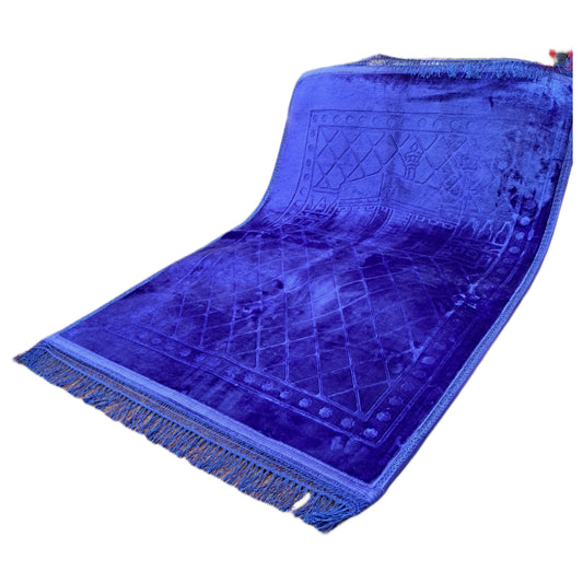 Navy Blue Prayer Rug