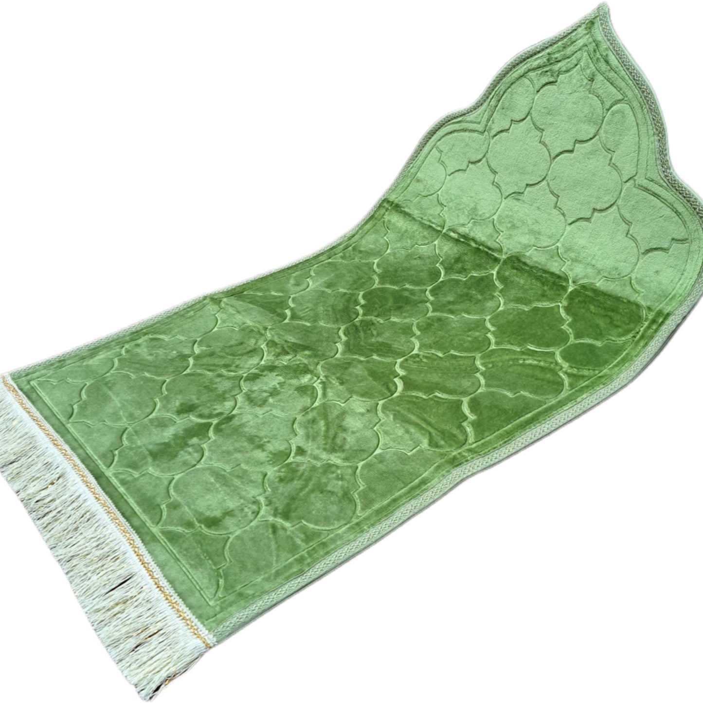 Tapis de prière vert claire